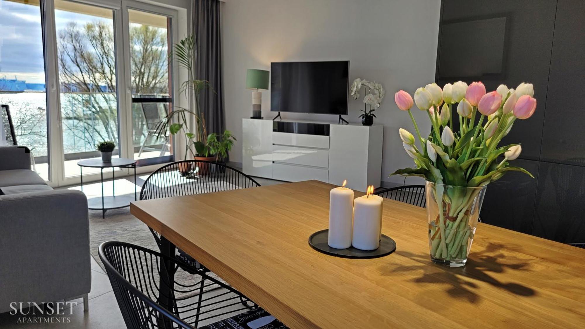 Sunset Apartments - Flotylla. Widok Na Port + Parking. Swinoujscie Ngoại thất bức ảnh